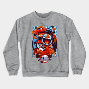 smile dr teeth and friends Crewneck Sweatshirt